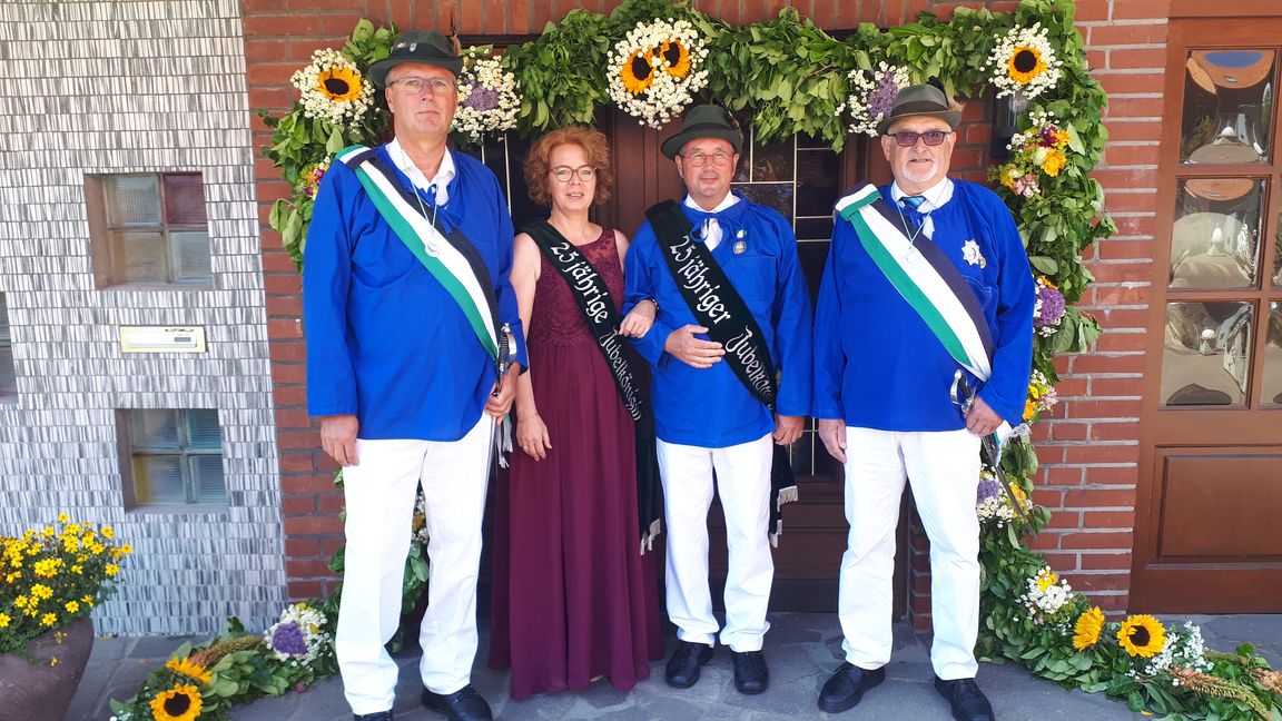 25-jährige Jubelkönigin